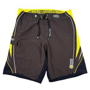 vintage y2k 2000s Hawaiian Island Creation swim trunks boardshorts surfwear 36